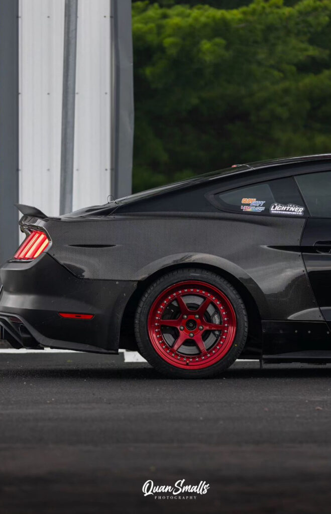 Mustang S550 Carbon Fiber rear over fenders!!!